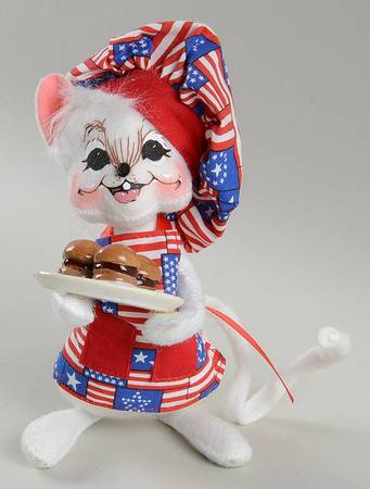 Patriotic Mice Patriotic Barbcue Mouse - No Box