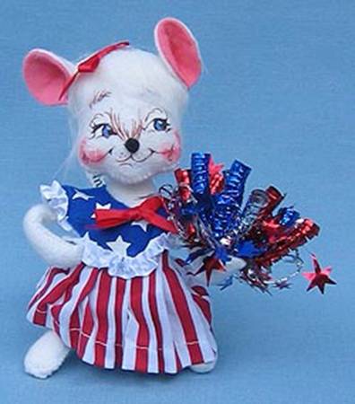 Patriotic Mice Patriotic Girl - No Box