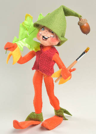 Annalee Dolls Orange Woodsprite - No Box