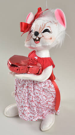Valentine's Day Mice Candy Box Girl Mouse - No Box