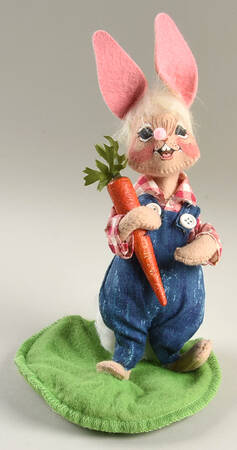 Annalee Dolls Country Boy Bunny - No Box 85a