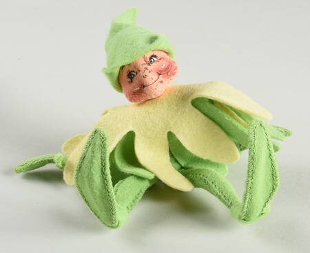 Annalee Dolls Green Spring Elf - No Box