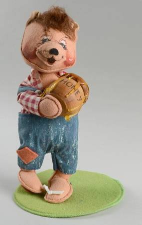 Annalee Dolls 1997 Country Boy Bear W/Honey - No Box