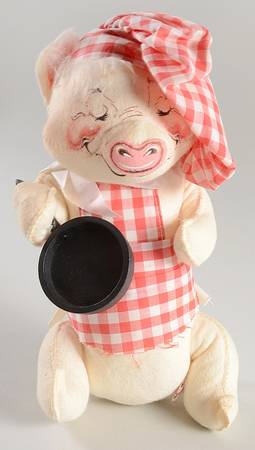 Annalee Dolls 1989 Barbeque Chef Pig - No Box