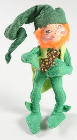 Annalee Dolls 1987 Leprechaun  - No Box