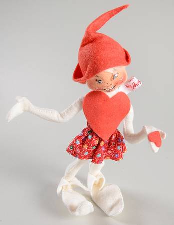 Annalee Dolls 1998 Sweetheart Girl Elf - No Box