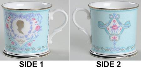 Princess Diana Memorial Giftware Princess Diana Mug - No Box