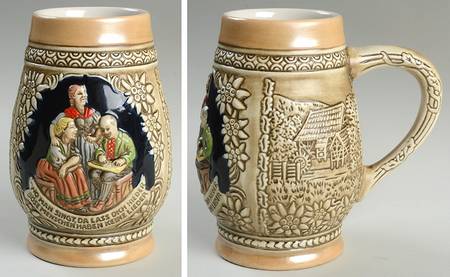 Traditional German Style Steins by Anheuser-Busch