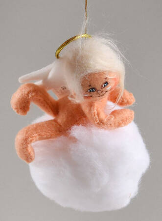 Annalee Christmas Ornaments Angel On Cloud - No Box