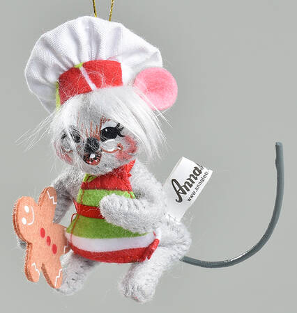 Annalee Christmas Ornaments Chef Hat Mouse - No Box