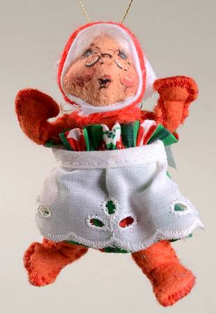 Annalee Christmas Ornaments Mrs Santa - No Box