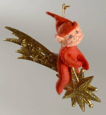 Annalee Christmas Ornaments Star Rider Elf - No Box