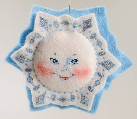 Annalee Christmas Ornaments Snowflake - No Box
