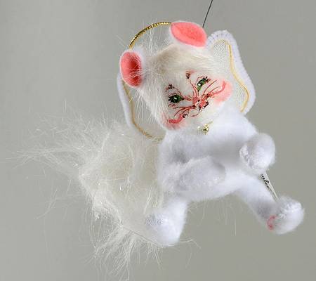 Annalee Christmas Ornaments Angelic Kitty Cat - No Box