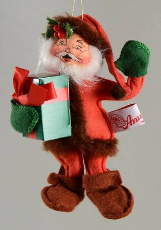 Annalee Christmas Ornaments Old World Santa - No Box