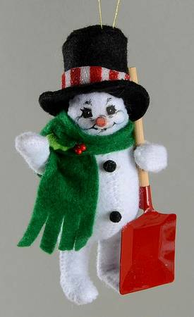Annalee Christmas Ornaments Traditional Snowman - No Box