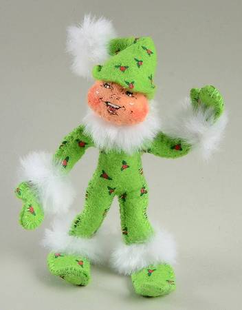 Annalee Christmas Ornaments Holly Elf - No Box