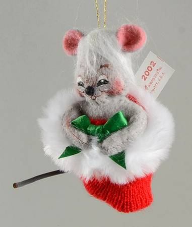 Annalee Christmas Ornaments Mouse In Mitten - No Box 42