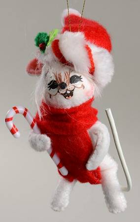 Annalee Christmas Ornaments Peppermint Twist Mouse - No Box
