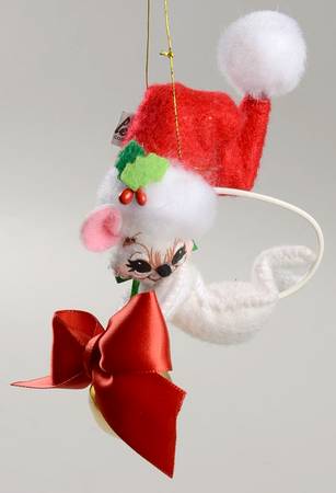 Annalee Christmas Ornaments Ring In The Season Mouse - No Box