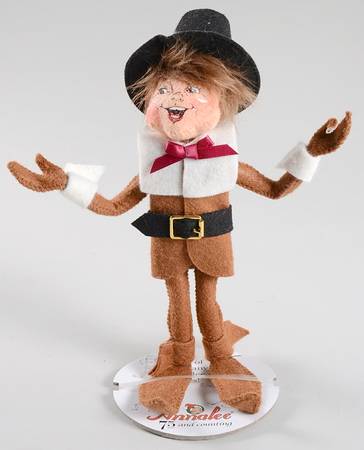Thanksgiving Pilgrim Boy  - No Box