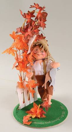 Thanksgiving Going Fishing Kid - Logo Piece - No Box