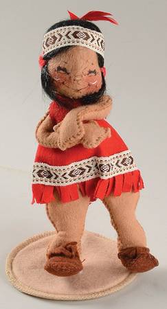 Thanksgiving Indian Girl - No Box