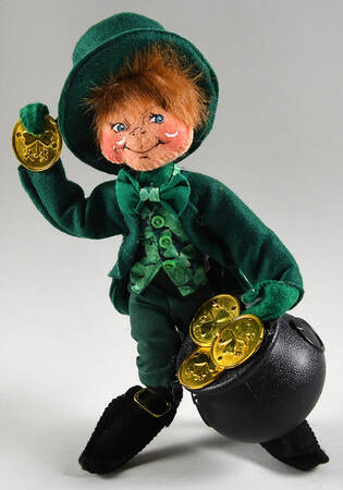 Annalee St Patrick's Day Pot Of Gold Leprechaun - No Box