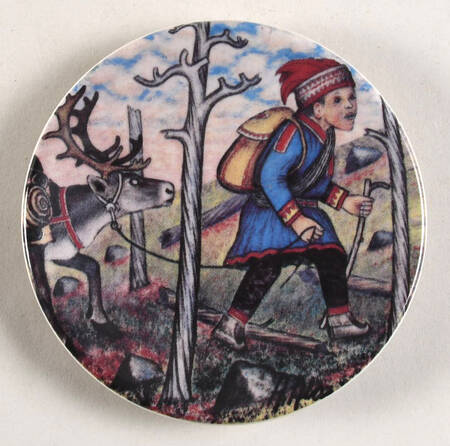 Alariesto Mini-Plate Series Lapland Postman - No Box