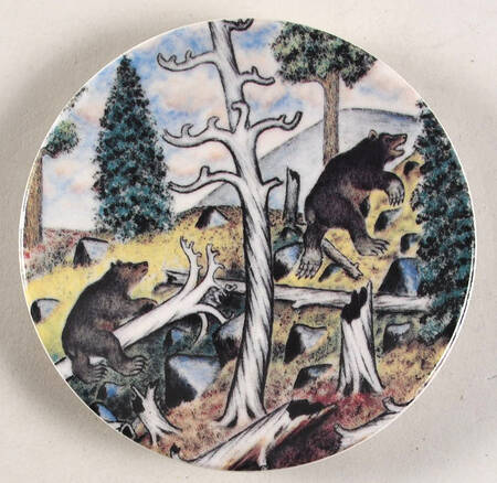 Alariesto Mini-Plate Series Bears - Boxed