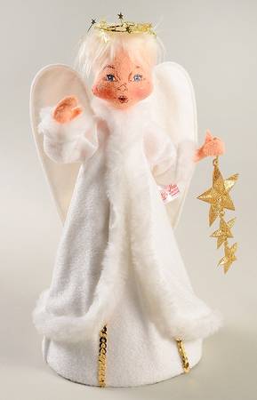 Annalee Tree Toppers Starry Angel Tree Top - No Box