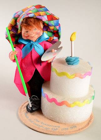 Doll Society Logo Kids Kid With Birthday Cake - No Box