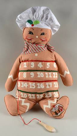 Count Down Calendar Gingerbread Man - No Box