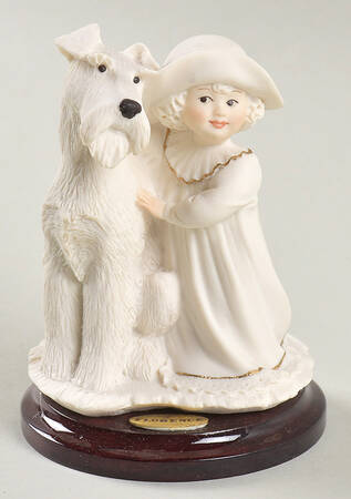Children Perfect Match-Girl With Big Dog - No Box
