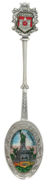 Souvenir Spoons (Sterling) Niederwald Denkmal, Detmold - No Box
