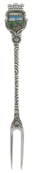 Souvenir Spoons (Sterling) Wahmbeck-Weser - No Box