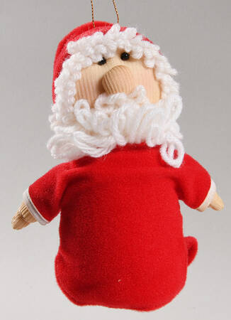 Avon Ornaments Santa Claus - Soft Sculpture - No Box