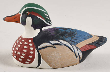 Duck Series Wood Duck - No Box by Avon
