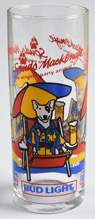Bud Light Glass by Anheuser-Busch