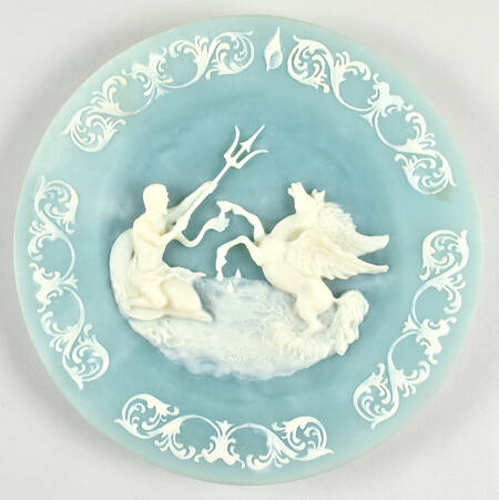 Incolay Stone Plate Poseidon - No Box