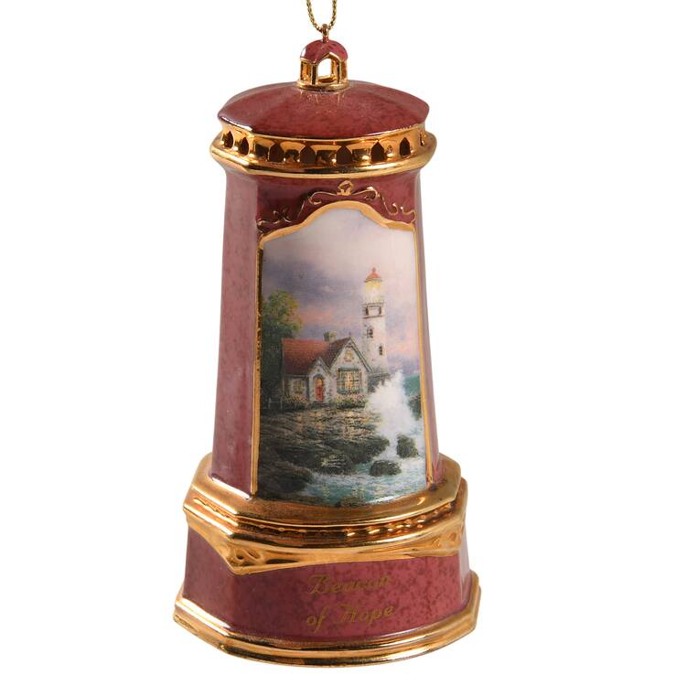 Thomas Kinkade Seaside Reflections Beacon Of Hope - No Box