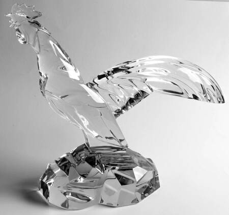 Baccarat Crystal Figurines Rooster - Boxed