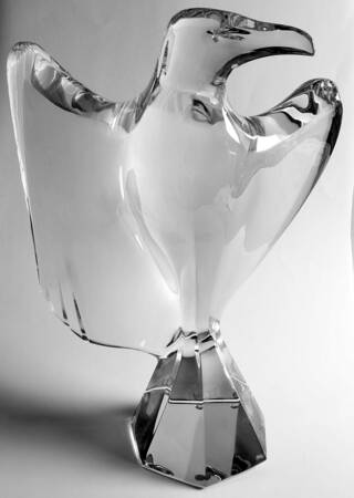 Baccarat Crystal Figurines Royal Eaglet - With Box Bx365