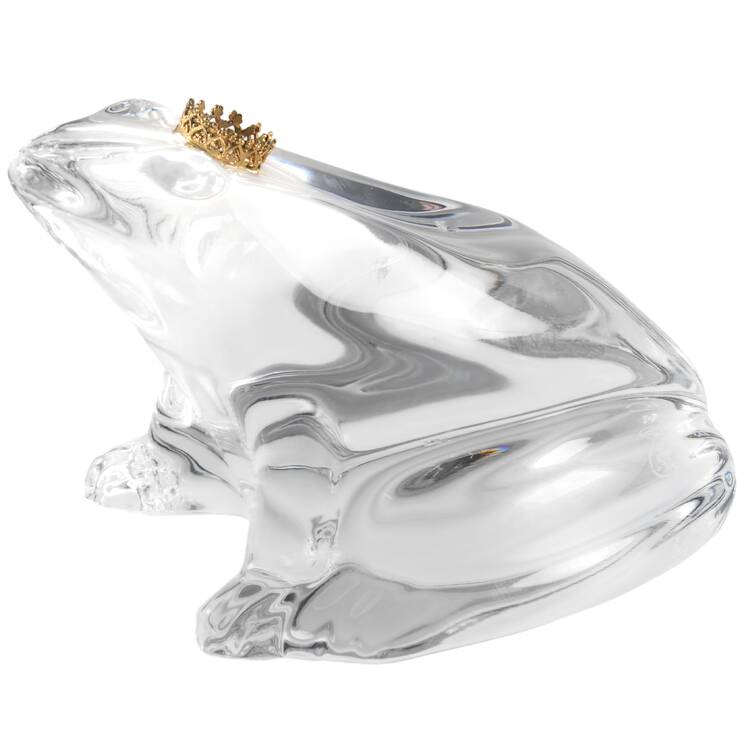 Baccarat Crystal Figurines The Frog Prince - No Box Nb2091
