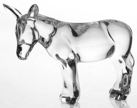 Baccarat Nativity Figurines Donkey - Boxed