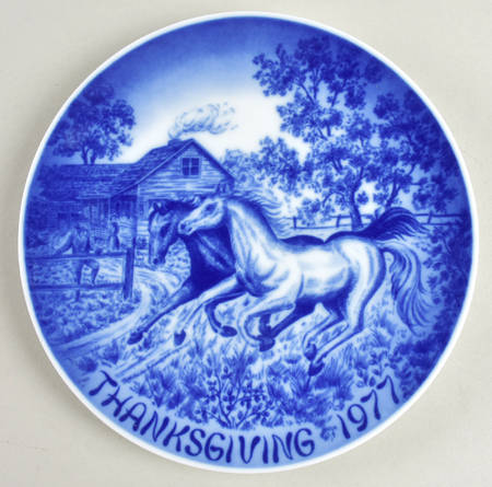 Thanksgiving Day Horses - Boxed