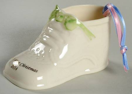 Babys 1st Christmas Baby Shoe - Boxed