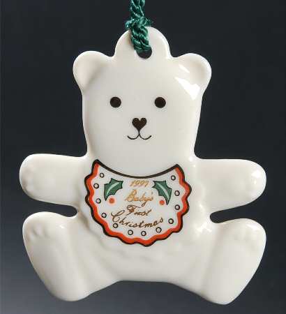 Babys 1st Christmas Bear - No Box