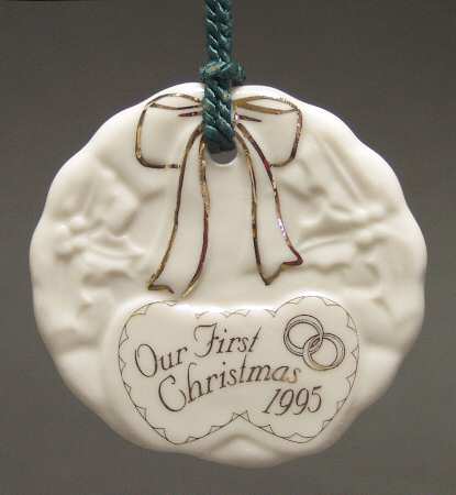 Our 1st Christmas 1995-Wreath - Boxed