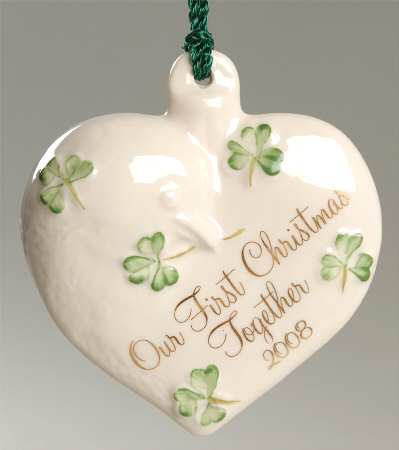 Our 1st Christmas 2008-Heart - No Box